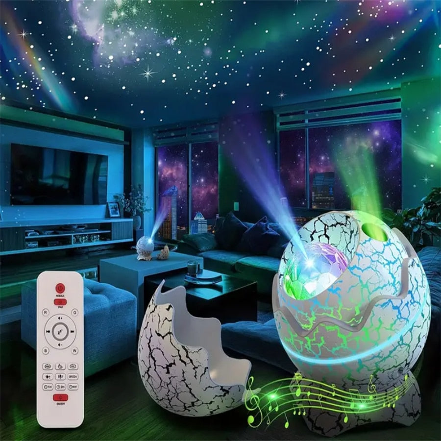 Proyector Parlante Huevo de Dinosaurio