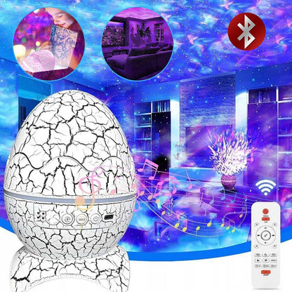 Proyector Parlante Huevo de Dinosaurio